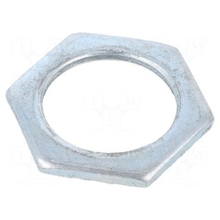 Nut | M25 | galvanised steel | -100÷300°C | Thread: metric | Pitch: 1.5