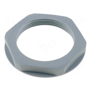 Nut | M40 | polyamide | UL94V-2 | 50mm | grey | -20÷100°C | Thread: metric