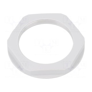 Nut | M40 | polyamide | UL94V-2 | 50mm | light grey | -20÷100°C