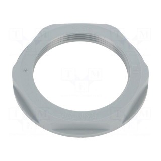 Nut | PG36 | polyamide | UL94V-2 | 60mm | grey | -20÷100°C | Thread: PG