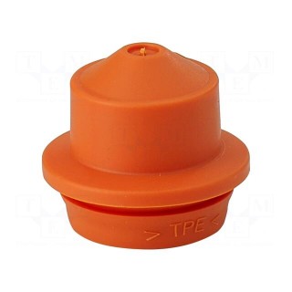 Grommet | elastomer thermoplastic TPE | orange | 6÷13mm | IP65,IP66