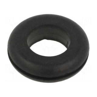 Grommet | Ømount.hole: 20.62mm | Øhole: 14.27mm | rubber