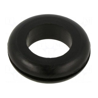 Grommet | Ømount.hole: 22.23mm | Øhole: 15.88mm | rubber