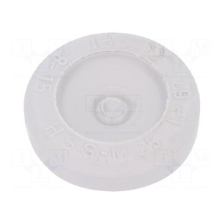 Grommet | Ømount.hole: 25mm | TPE (thermoplastic elastomer) | IP67