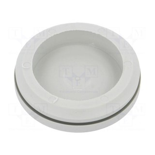 Grommet | Ømount.hole: 40mm | elastomer thermoplastic TPE | UL94V-0