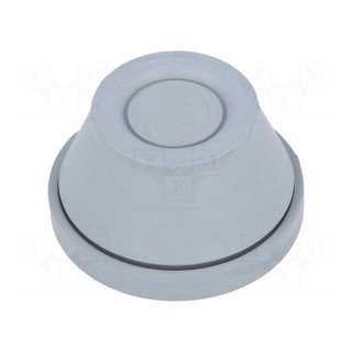 Grommet | Ømount.hole: 48mm | Panel thick: 1÷4mm | L: 32mm | Mat: rubber