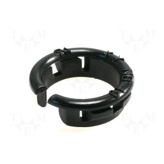 Grommet | polyamide | black | max.1.6mm
