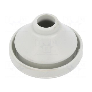 Grommet | elastomer thermoplastic TPE | grey | 7÷10mm | IP67 | MET-M