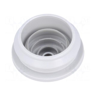 Grommet | elastomer thermoplastic TPE | grey | -35÷60°C | UL94HB