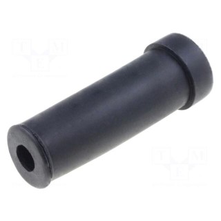 Strain relief | caoutchouc | black | -20÷80°C | 5.5÷7mm | Gland: PG11