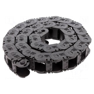 Cable chain | 1500 | Bend.rad: 35mm | L: 999mm | Int.height: 21mm