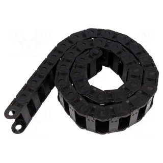 Cable chain | Series: B15 | Bend.rad: 38mm | L: 1006mm | Int.width: 38mm