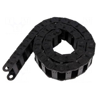 Cable chain | B15/B15i | Bend.rad: 48mm | L: 1006mm | Int.width: 38mm