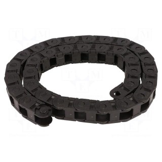 Cable chain | Series: B15i | Bend.rad: 38mm | L: 1006mm
