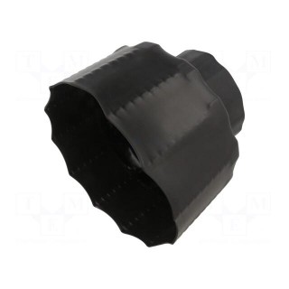 Heat shrink boot | 178/105mm | black | No.of term: 1