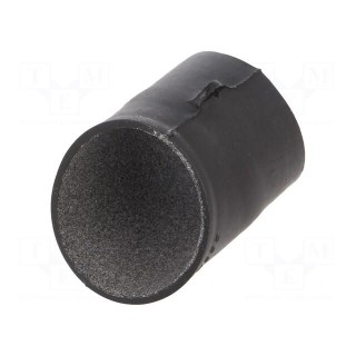 Heat shrink boot | angular,glued | 16mm | black | -75÷150°C | RAYCHEM