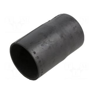 Heat shrink boot | glueless,straight | 48.3mm | L: 130.3mm | black