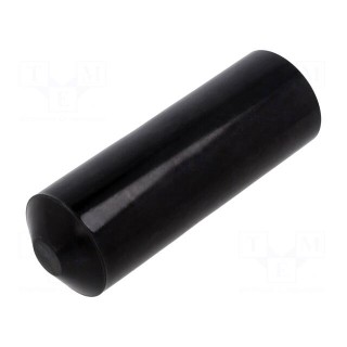 Heat shrink cap | glued | 33mm | L: 106mm | black