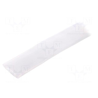 Heat shrink sleeve | 2: 1 | 25.4mm | L: 5m | transparent