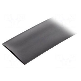 Heat shrink sleeve | 2: 1 | 50.8mm | L: 0.15m | black | polyolefine