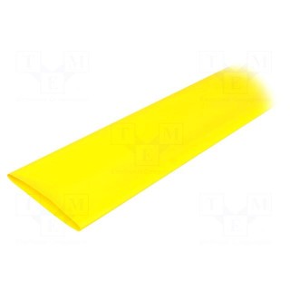 Heat shrink sleeve | 2: 1 | 50.8mm | L: 1.2m | yellow | polyolefine
