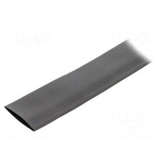 Heat shrink sleeve | glueless | 3: 1 | 19.5mm | L: 76.2m | black