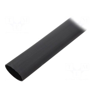 Heat shrink sleeve | 40mm | black | Diam.after shrinking: 12mm
