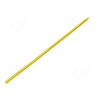 Heat shrink sleeve | glueless | 2: 1 | 1.6mm | L: 1m | yellow-green