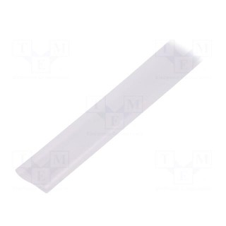 Heat shrink sleeve | glueless | 2: 1 | 12.7mm | L: 1m | transparent