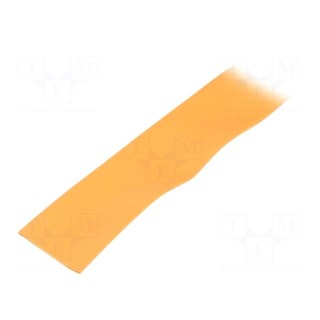 Heat shrink sleeve | glueless | 2: 1 | 19mm | orange | polyolefine | reel