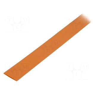 Heat shrink sleeve | glueless | 2: 1 | 50.8mm | L: 1m | orange