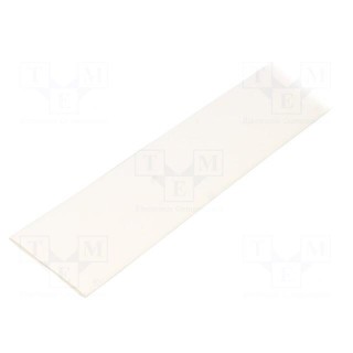 Heat shrink sleeve | glueless | 2: 1 | 50.8mm | L: 1m | white