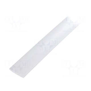 Heat shrink sleeve | glueless | 3: 1 | 18mm | L: 1.2m | transparent