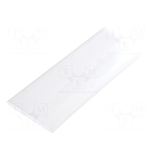Heat shrink sleeve | glueless | 3: 1 | 39mm | L: 1.2m | transparent