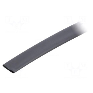 Heat shrink sleeve | glueless,flexible | 2: 1 | 19.1mm | black