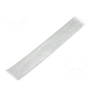 Heat shrink sleeve | flexible | 2: 1 | 19mm | L: 10m | transparent