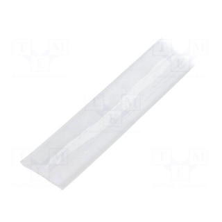 Heat shrink sleeve | flexible | 2: 1 | 19mm | L: 10m | transparent