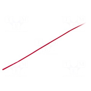 Heat shrink sleeve | glueless,flexible | 2: 1 | 3.2mm | L: 1.2m | red