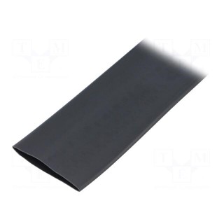 Heat shrink sleeve | flexible | 2: 1 | 32mm | L: 10m | black | polyolefine