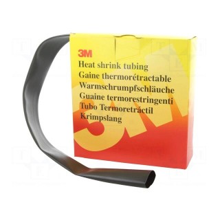 Heat shrink sleeve | glueless,thin walled | 2: 1 | 25.4mm | L: 3.5m