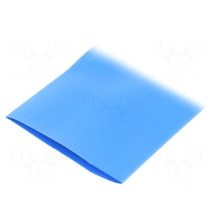 Heat shrink sleeve | thin walled | 3: 1 | 40mm | L: 30m | blue | -55÷135°C