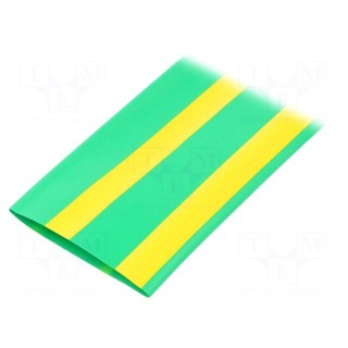 Heat shrink sleeve | thin walled | 3: 1 | 40mm | L: 30m | yellow-green