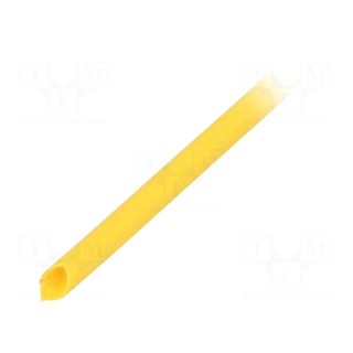 Heat shrink sleeve | thin walled,flexible | 2: 1 | 1.2mm | yellow