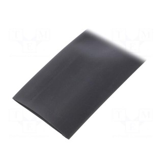 Heat shrink sleeve | thin walled,flexible | 2: 1 | 50.8mm | black