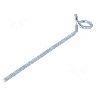 Hook | ring | steel | zinc | 300mm