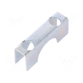 Mounting coupler | steel | zinc | Application: u-bolt