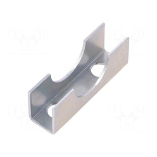 Mounting coupler | steel | zinc | Application: u-bolt