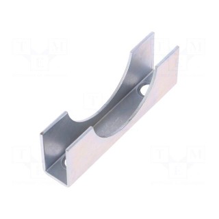 Mounting coupler | steel | zinc | Application: u-bolt