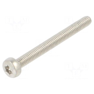 Screw | M2.5x25 | 0.45 | Head: button | Torx® | TX08 | ISO 14583