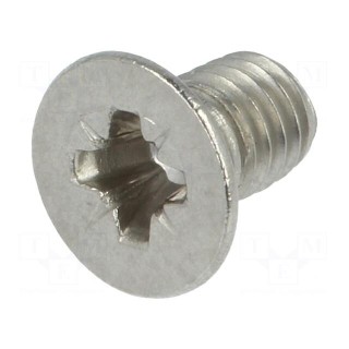 Screw | M3x5 | DIN: 965A | Head: countersunk | Pozidriv | PZ1